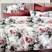 Kokvilnas (satīna) gultas veļas kompl.200x200 cm- 23097