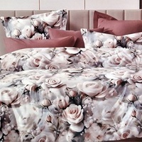 Kokvilnas (satīna) gultas veļas kompl.200x200 cm- 23098