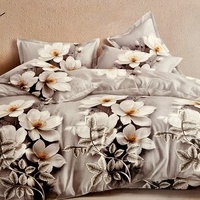 Kokvilnas (satīna) 3D gultas veļas kompl.140x200 cm- 23106