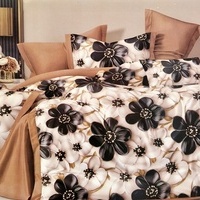 Kokvilnas (satīna) 3D gultas veļas kompl.200x220 cm- 23116