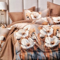 Kokvilnas (satīna) 3D gultas veļas kompl.200x220 cm- 23118