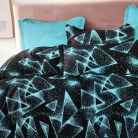 Kokvilnas (satīna) 3D gultas veļas kompl.160x200 cm- 23207