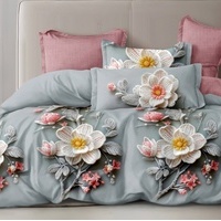 Kokvilnas (satīna) 3D gultas veļas kompl.200x220 cm- 23435