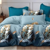 Kokvilnas (satīna) 3D gultas veļas kompl.200x220 cm- 23436