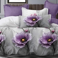 Kokvilnas (satīna) 3D gultas veļas kompl.200x220 cm- 23439