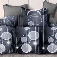 Kokvilnas (satīna) 3D gultas veļas kompl.200x220 cm- 23443