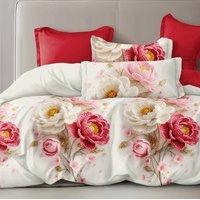 Kokvilnas (satīna) 3D gultas veļas kompl.200x220 cm- 23447