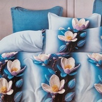 Kokvilnas (satīna) 3D gultas veļas kompl.200x220 cm- 23606