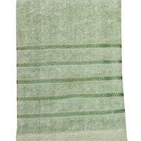 100% kokvilnas (frotē) dvielis 50x100 cm ZAĻŠ - 22733