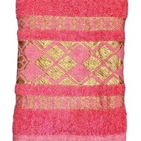 100% kokvilnas (frotē) dvielis 50x100 cm ROZĀ- 23654