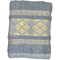 100% kokvilnas (frotē) dvielis 50x100 cm PELĒKS- 23654