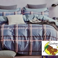 Divpusējs 100% kokvilnas (satīna) gultas veļas kompl. AR -25% ATLAIDI 160x200 cm- 22608