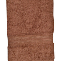 100% kokvilnas (frotē) dvielis 70x140 cm TUMŠBRŪNS- 22730