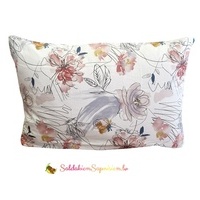 100% kokvilnas (satīna) spilvendrāna AR SLĒDZI 70x80 cm- 22327