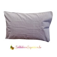 100% kokvilnas spilvendrāna 70x80 cm PELĒKA- 23005