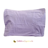 100% kokvilnas spilvendrāna 70x80 cm GAIŠLILLĀ- 23007