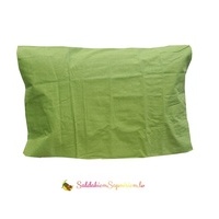 100% kokvilnas spilvendrāna 50x70 cm GAIŠZAĻA- 23016