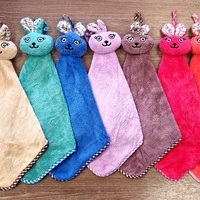 100% mikrošķiedras "mīļlupatiņa" 30x30 cm ZAĶIS- 21715