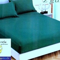 100% kokvilnas (satīna) palags ar gumiju 90x200 cm SŪNZAĻŠ- 16100