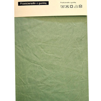 Kokvilnas palags ar gumiju 200x220 cm GAIŠZAĻŠ- 19631