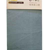 Kokvilnas palags ar gumiju 200x220 cm PELĒKZILS- 19631