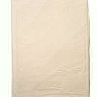 100% kokvilnas (satīna) palags ar gumiju 160x200 cm BALTS/BĒŠS- 20517