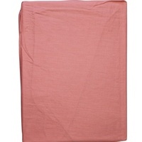 100% kokvilnas (satīna) palags ar gumiju 160x200 cm LAŠA BRŪNS- 20517