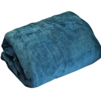 100% mikrošķiedras (plīša) pleds 200x220 cm SMARAGDZAĻŠ- 23238