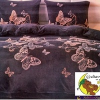 100% mikrošķiedras (plīša) gultas veļas kompl. 160x200 cm- 22467