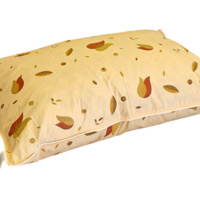 Dabīgu putnu spalvu un dūnu pildījuma spilvens 50x70 cm GAIŠBRŪNS- 22562