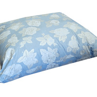 Dabīgu putnu spalvu un dūnu pildījuma spilvens 50x60 cm ZILS- 23241