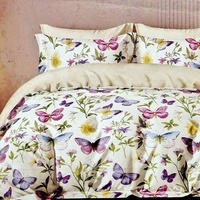 Kokvilnas (satīna) segas pārvalks 150x200 cm AR SLĒDZI- 23131