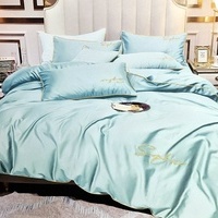 100% mikrošķiedras gultas veļas kompl. 160x200 cm MINT- 20642