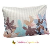 Kokvilnas (satīna) spilvendrāna AR SLĒDZI 70x80 cm- 22144