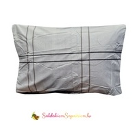 Kokvilnas (satīna) spilvendrāna AR SLĒDZI 70x80 cm- 22664