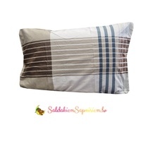 Kokvilnas (satīna) spilvendrāna AR SLĒDZI 70x80 cm- 22682