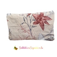 Kokvilnas (satīna) spilvendrāna AR SLĒDZI 70x80 cm- 22684