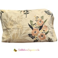 Kokvilnas (satīna) spilvendrāna AR SLĒDZI 50x70 cm- 22909