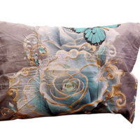 Kokvilnas (satīna) spilvendrāna AR SLĒDZI 50x70 cm- 23151