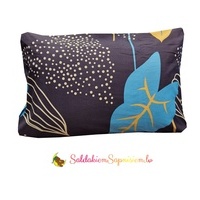 Kokvilnas (satīna) spilvendrāna AR SLĒDZI 50x70 cm- 23155