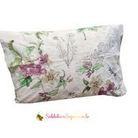 Kokvilnas (satīna) spilvendrāna AR SLĒDZI 50x70 cm- 23221