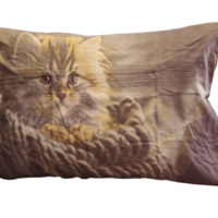 Kokvilnas (satīna) spilvendrāna AR SLĒDZI 70x80 cm- 23246