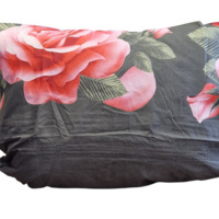 Kokvilnas (satīna) spilvendrāna AR SLĒDZI 50x70 cm- 23335