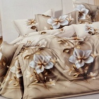 Kokvilnas (satīna) 3D gultas veļas kompl.160x200 cm- 23210