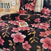100% poliestera (plīša) gultasveļas kompl. BEZ PALAGA 200x220 cm- 23725